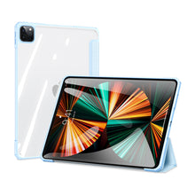 Заредете изображение във визуализатора на галерията – Dux Ducis Copa case for iPad Pro 12.9 '' 2021/2020/2018 smart cover with stand blue - TopMag

