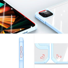 Заредете изображение във визуализатора на галерията – Dux Ducis Copa case for iPad Pro 12.9 '' 2021/2020/2018 smart cover with stand blue - TopMag
