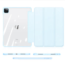 Заредете изображение във визуализатора на галерията – Dux Ducis Copa case for iPad Pro 12.9 '' 2021/2020/2018 smart cover with stand blue - TopMag
