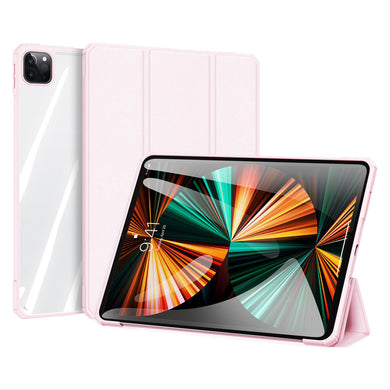 Dux Ducis Copa case for iPad Pro 12.9 '' 2021/2020/2018 smart cover with stand pink - TopMag