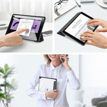 Заредете изображение във визуализатора на галерията – Dux Ducis Copa case for iPad 10.2 '' 2021/2020/2019 smart cover with stand black - TopMag
