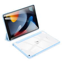 Заредете изображение във визуализатора на галерията – Dux Ducis Copa case for iPad 10.2 '' 2021/2020/2019 smart cover with stand blue - TopMag

