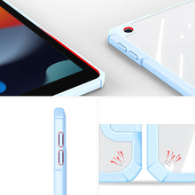 Заредете изображение във визуализатора на галерията – Dux Ducis Copa case for iPad 10.2 '' 2021/2020/2019 smart cover with stand blue - TopMag
