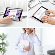 Заредете изображение във визуализатора на галерията – Dux Ducis Copa case for iPad 10.2 '' 2021/2020/2019 smart cover with stand pink - TopMag
