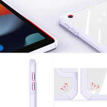Заредете изображение във визуализатора на галерията – Dux Ducis Copa case for iPad 10.2 '' 2021/2020/2019 smart cover with stand purple - TopMag
