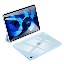 Заредете изображение във визуализатора на галерията – Dux Ducis Copa case for iPad Air (5th generation) / (4th generation) smart cover with stand blue - TopMag
