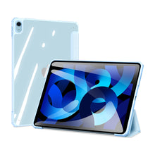 Заредете изображение във визуализатора на галерията – Dux Ducis Copa case for iPad Air (5th generation) / (4th generation) smart cover with stand blue - TopMag
