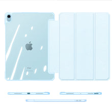 Заредете изображение във визуализатора на галерията – Dux Ducis Copa case for iPad Air (5th generation) / (4th generation) smart cover with stand blue - TopMag

