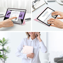 Заредете изображение във визуализатора на галерията – Dux Ducis Copa case for iPad Air (5th generation) / (4th generation) smart cover with stand pink - TopMag
