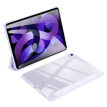 Заредете изображение във визуализатора на галерията – Dux Ducis Copa case for iPad Air (5th generation) / (4th generation) smart cover with stand purple - TopMag
