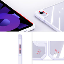 Заредете изображение във визуализатора на галерията – Dux Ducis Copa case for iPad Air (5th generation) / (4th generation) smart cover with stand purple - TopMag
