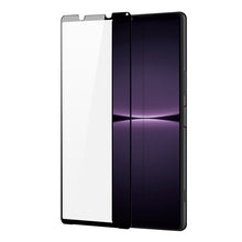 Заредете изображение във визуализатора на галерията – Dux Ducis 10D Tempered Glass 9H Full Screen Durable Tempered Glass with Frame Sony Xperia 1 IV Black (case friendly) - TopMag
