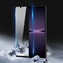 Заредете изображение във визуализатора на галерията – Dux Ducis 10D Tempered Glass 9H Full Screen Durable Tempered Glass with Frame Sony Xperia 1 IV Black (case friendly) - TopMag
