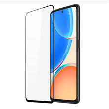 Заредете изображение във визуализатора на галерията – Dux Ducis 9D Tempered Glass 9H Full Screen Tempered Glass with Frame Honor X8 black (case friendly) - TopMag
