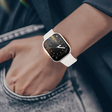 Заредете изображение във визуализатора на галерията – Dux Ducis Hamo Case With Display Protection For Watch 6 40mm / Watch 5 40mm / Watch 4 40mm / Watch SE 40mm Metallic Watch Cover Silver - TopMag
