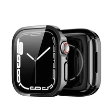 Заредете изображение във визуализатора на галерията – Dux Ducis Hamo Case for Watch 6 44mm / Watch 5 44mm / Watch 4 44mm / Watch SE 44mm Metallic Watch Cover Black - TopMag
