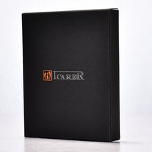 Заредете изображение във визуализатора на галерията – iCarer leather mini wallet for cards, banknotes, beige - TopMag

