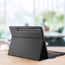 Заредете изображение във визуализатора на галерията – Dux Ducis Bluetooth Keyboard Case (TK Series) for Samsung Tab S9 Plus - Black
