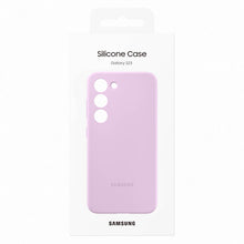 Заредете изображение във визуализатора на галерията – Samsung Silicone Cover Case for Samsung Galaxy S23 Silicone Cover Lilac (EF-PS911TVEGWW)
