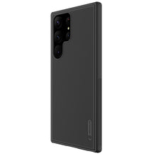 Заредете изображение във визуализатора на галерията – Nillkin Super Frosted Shield Pro case for Samsung Galaxy S23 Ultra armored cover + phone stand black
