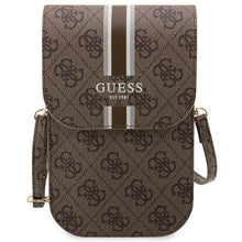 Заредете изображение във визуализатора на галерията – Guess Handbag GUWBP4RPSW brown/brown 4G Stripes
