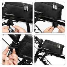 Заредете изображение във визуализатора на галерията – Wozinsky phone bag for bike frame on the frame phone cover for 6.5 inch 1.5L black (WBB2BK)
