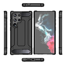 Заредете изображение във визуализатора на галерията – Hybrid Armor Samsung S24 Ultra Black
