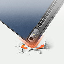 Заредете изображение във визуализатора на галерията – Dux Ducis Domo smart sleep case for Lenovo Tab P12 12.7&#39;&#39; tablet - blue
