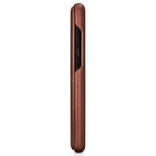 Заредете изображение във визуализатора на галерията – iCarer Curved Edge Vintage Folio Genuine Leather Cover Case for Samsung Galaxy S20+ brown (RS992007-BN) - TopMag

