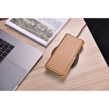 Заредете изображение във визуализатора на галерията – iCarer Curved Edge Vintage Folio Genuine Leather Cover Case for Samsung Galaxy S20 Ultra khaki (RS992008-GG) - TopMag
