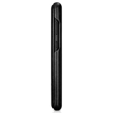 Заредете изображение във визуализатора на галерията – iCarer Curved Edge Vintage Folio Genuine Leather Cover Flip Cover for Samsung Galaxy S20 Ultra black (RS992008-BK) - TopMag
