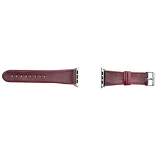 Заредете изображение във визуализатора на галерията – iCarer Leather Vintage Wristband Genuine Leather Strap for Watch 7 7/6/5/4/3/2 / SE (41/40 / 38mm) Red (RIW103-WI （38）) - TopMag
