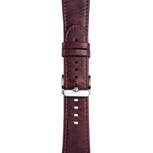 Заредете изображение във визуализатора на галерията – iCarer Leather Vintage Wristband Genuine Leather Strap for Watch 7 7/6/5/4/3/2 / SE (41/40 / 38mm) Red (RIW103-WI （38）) - TopMag
