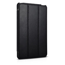 Заредете изображение във визуализатора на галерията – iCarer Leather Folio case for iPad mini 5 leather cover smart case black (RID800-BK) - TopMag
