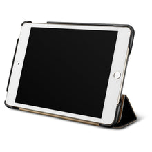 Заредете изображение във визуализатора на галерията – iCarer Leather Folio case for iPad mini 5 leather cover smart case black (RID800-BK) - TopMag
