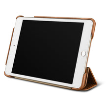 Заредете изображение във визуализатора на галерията – iCarer Leather Folio case for iPad mini 5 leather cover smart case brown (RID800-BN) - TopMag
