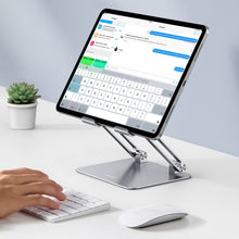 Заредете изображение във визуализатора на галерията – Ugreen desk folding stand for tablet silver (LP339 90396) - TopMag
