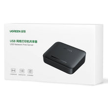 Заредете изображение във визуализатора на галерията – Ugreen external network card printer adapter black (CM428) - TopMag
