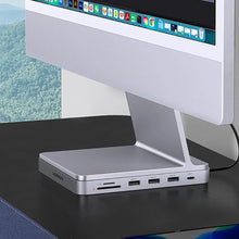 Заредете изображение във визуализатора на галерията – Ugreen HUB USB Type C - 3 x USB Type A 3.1 Gen 1 + SD / TF + RJ45 gray (CM522 60378) - TopMag

