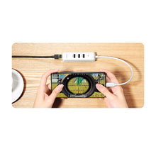 Заредете изображение във визуализатора на галерията – Ugreen HUB 4in1 USB Type C - 3x USB Type A 3.1 Gen 1 + RJ45 white (CM416 50620) - TopMag
