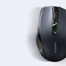 Заредете изображение във визуализатора на галерията – Ugreen USB optical wireless mouse 2.4GHz 4000 DPI black (MU006) - TopMag
