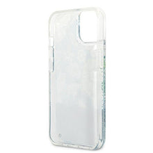 Заредете изображение във визуализатора на галерията – Guess GUHCP13SLFLSN iPhone 13 mini 5,4" zielony/green hardcase Flower Liquid Glitter - TopMag
