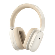 Заредете изображение във визуализатора на галерията – Baseus Bowie H1 wireless headphones Bluetooth 5.2 ANC white (NGTW230002) - TopMag
