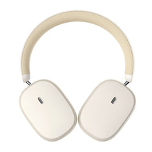Заредете изображение във визуализатора на галерията – Baseus Bowie H1 wireless headphones Bluetooth 5.2 ANC white (NGTW230002) - TopMag
