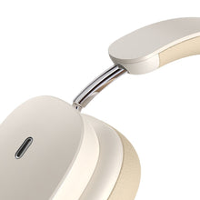 Заредете изображение във визуализатора на галерията – Baseus Bowie H1 wireless headphones Bluetooth 5.2 ANC white (NGTW230002) - TopMag
