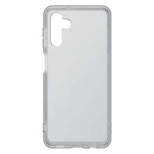 Заредете изображение във визуализатора на галерията – Samsung Soft Clear Cover durable case with a gel frame and a reinforced back Samsung Galaxy A13 5G black (EF-QA136TBEGWW) - TopMag
