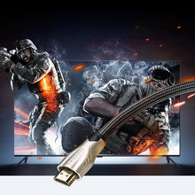 Заредете изображение във визуализатора на галерията – Ugreen cable HDMI cable 4K @ 60Hz 1.5m gold (HD102)
