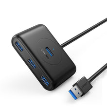 Заредете изображение във визуализатора на галерията – Ugreen multifunctional USB HUB - 4 x USB 3.0 0,25m black (CR113)
