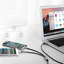 Заредете изображение във визуализатора на галерията – Ugreen splitter cable USB - USB Type C / USB Type C 1m black (US196 40351) - TopMag
