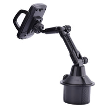Заредете изображение във визуализатора на галерията – Smartphone car holder for cup holder black - TopMag
